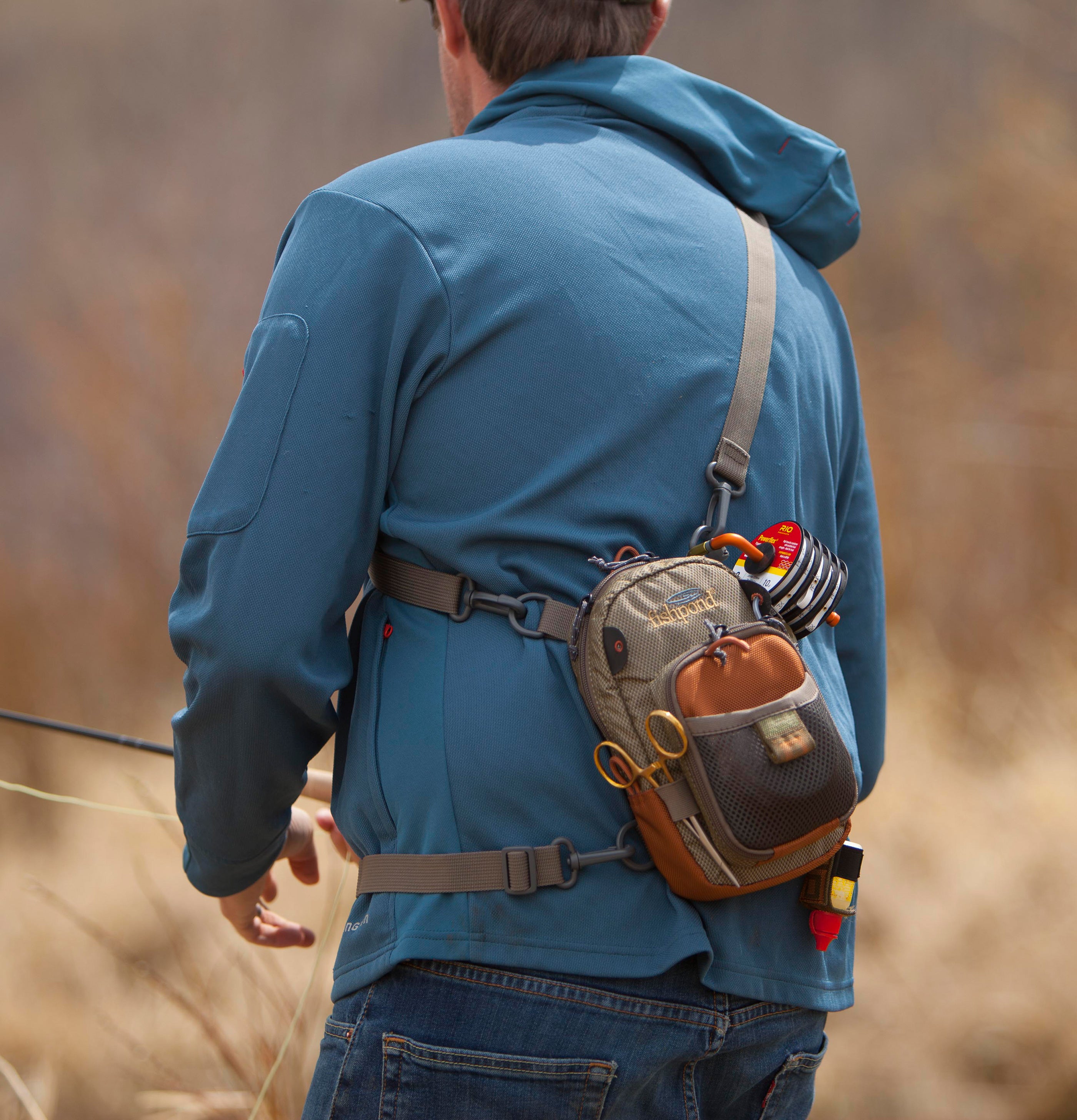 Fishpond San Juan Vertical Chest Pack Sand/Saddle Brown Image 09