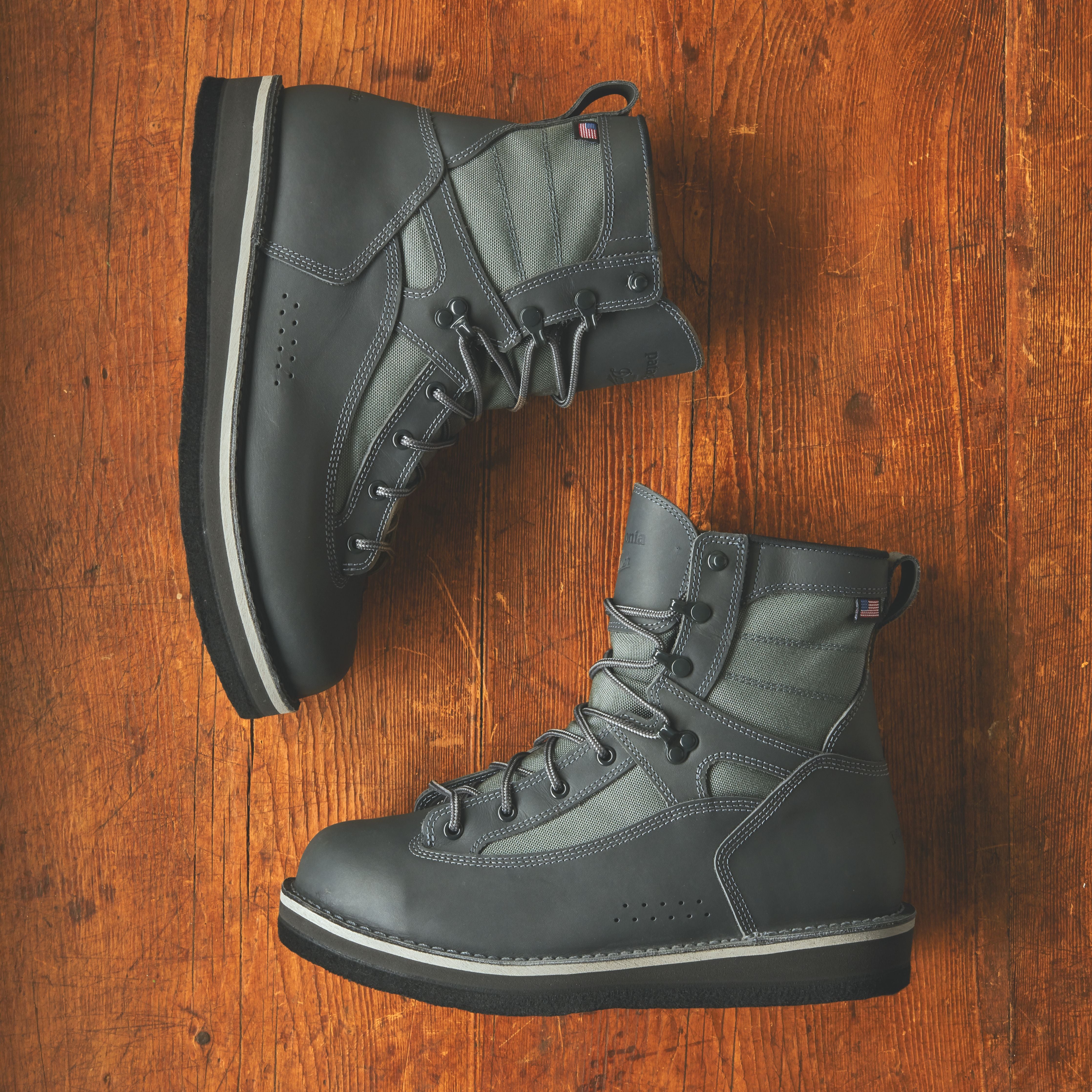 Patagonia Foot Tractor Felt Wading Boots Forge Grey Image 05