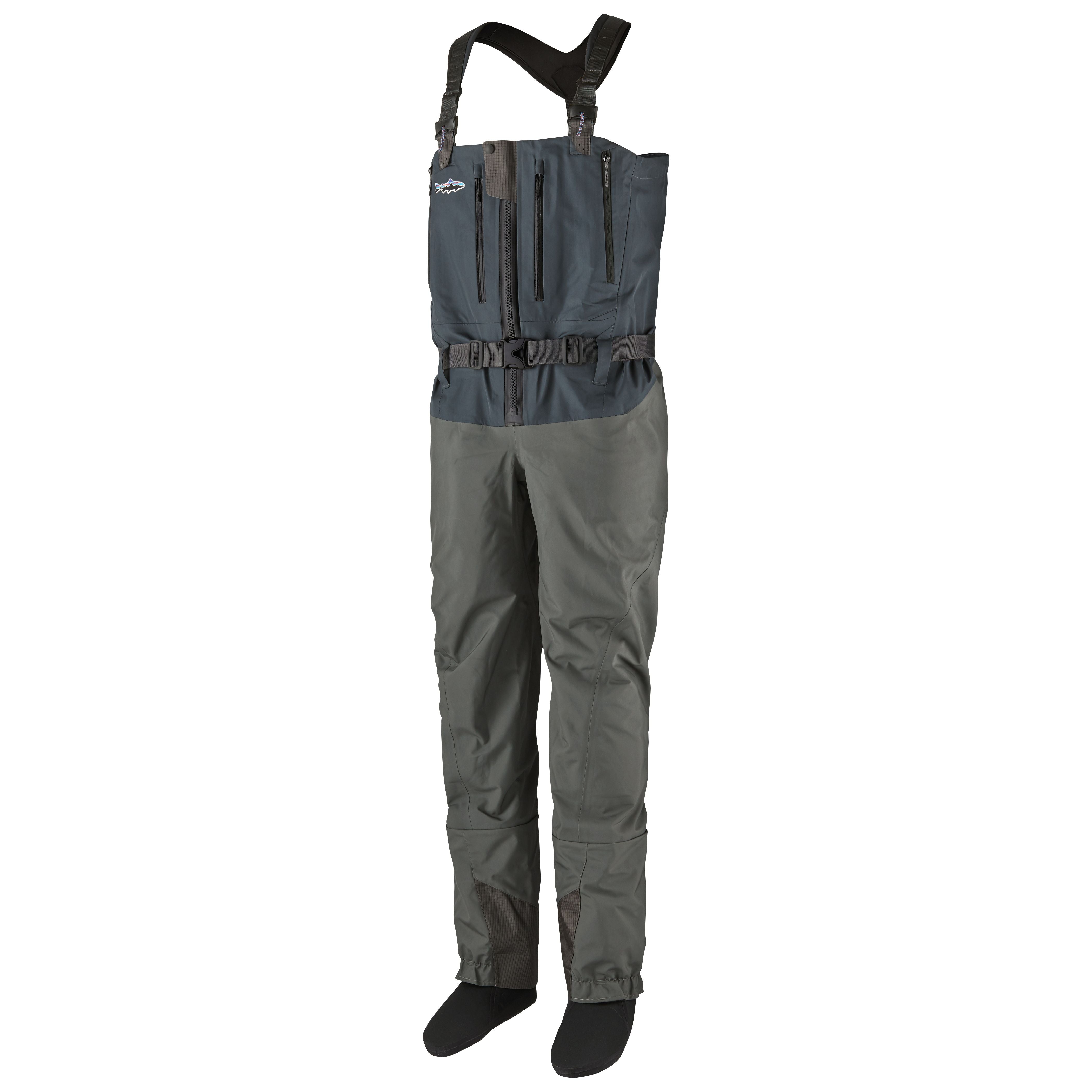 Patagonia Men's Swiftcurrent Expedition Zip Front Waders Forge Grey Image 01