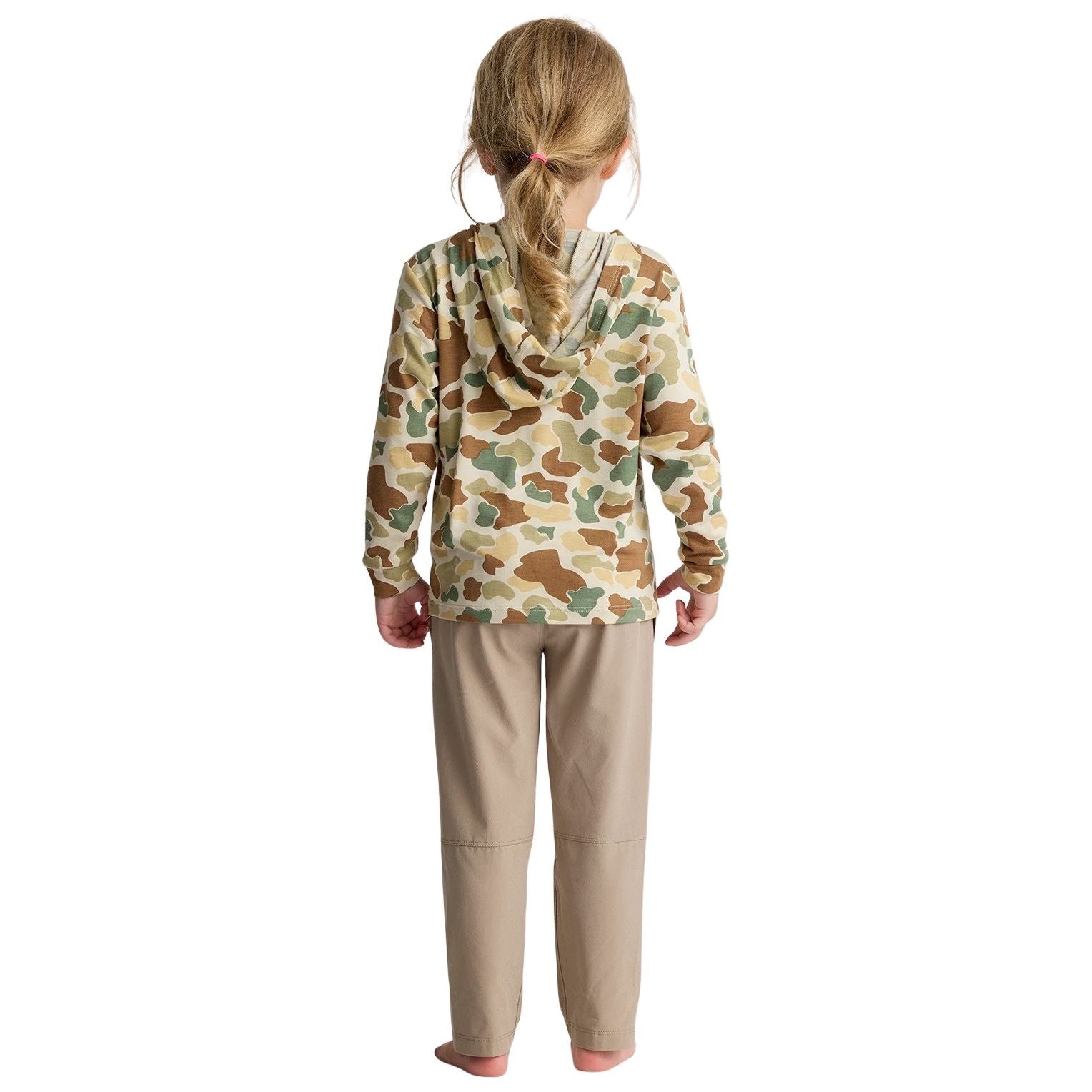 Free Fly Toddler Bamboo Shade Hoodie Vintage Camo Image 04