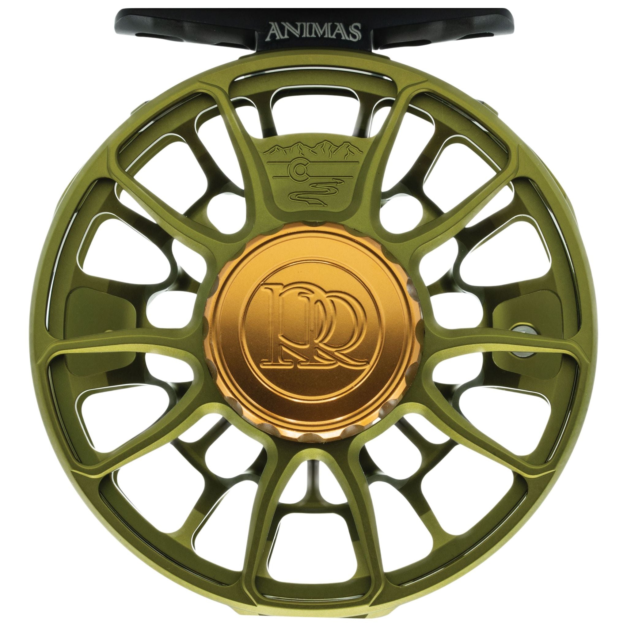 Ross Reels Animas Fly Reel Matte Olive Image 01