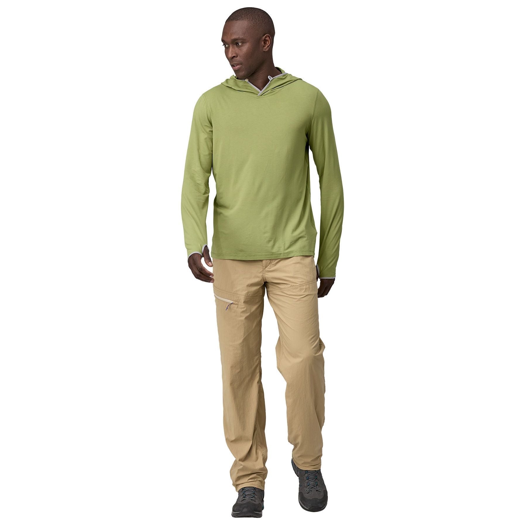 Patagonia Men's Tropic Comfort Natural Hoody Buckhorn Green Image 02