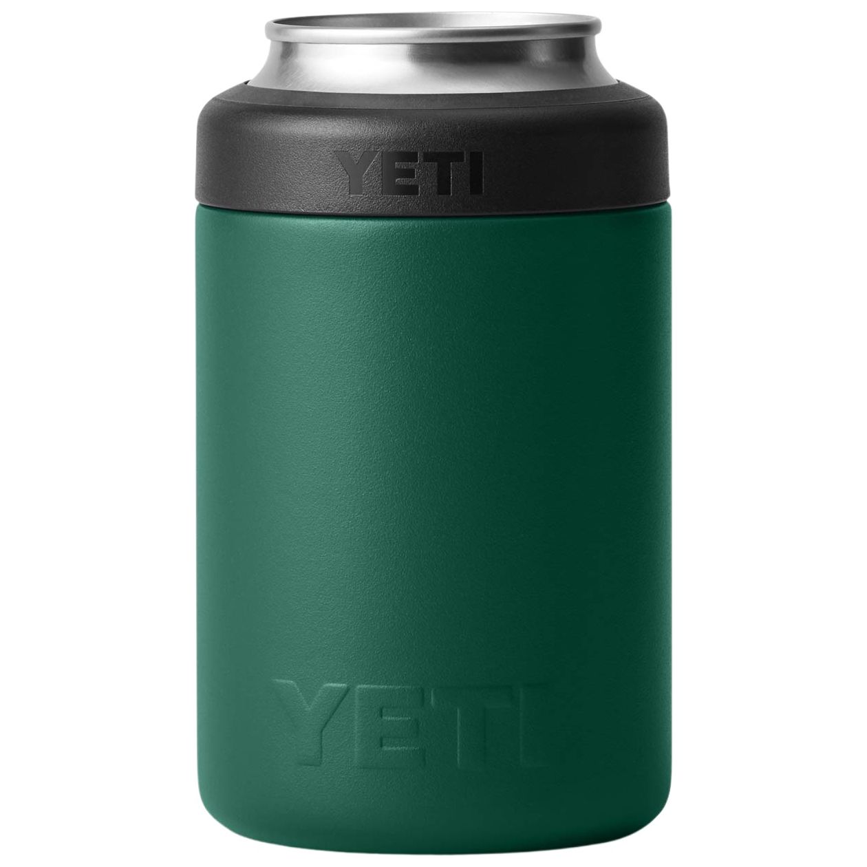YETI Rambler 12 oz Colster 2.0 Can Cooler Black Forest Green Image 02