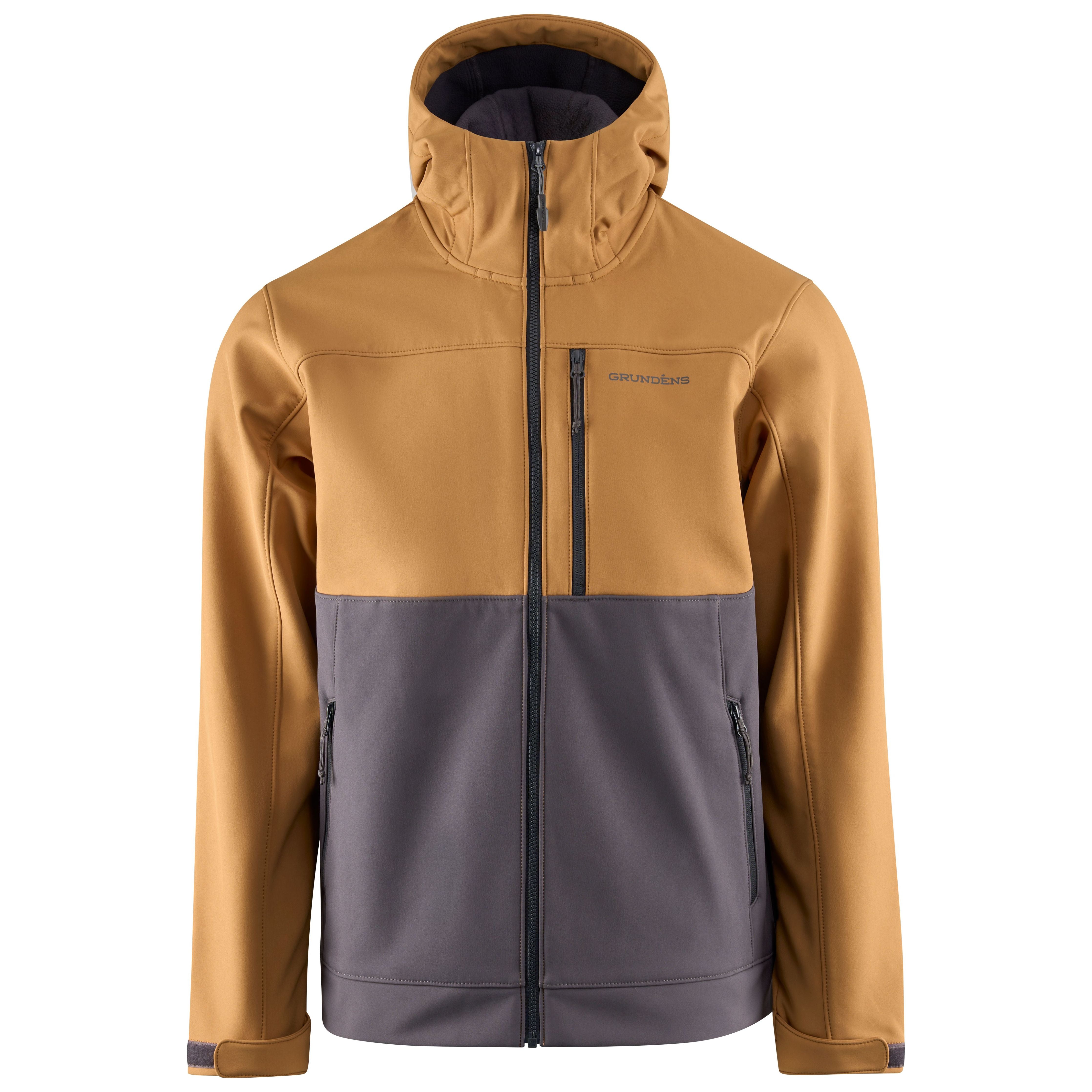 Grundens Men's Bulkhead Jacket Whiskey/Anchor Image 01