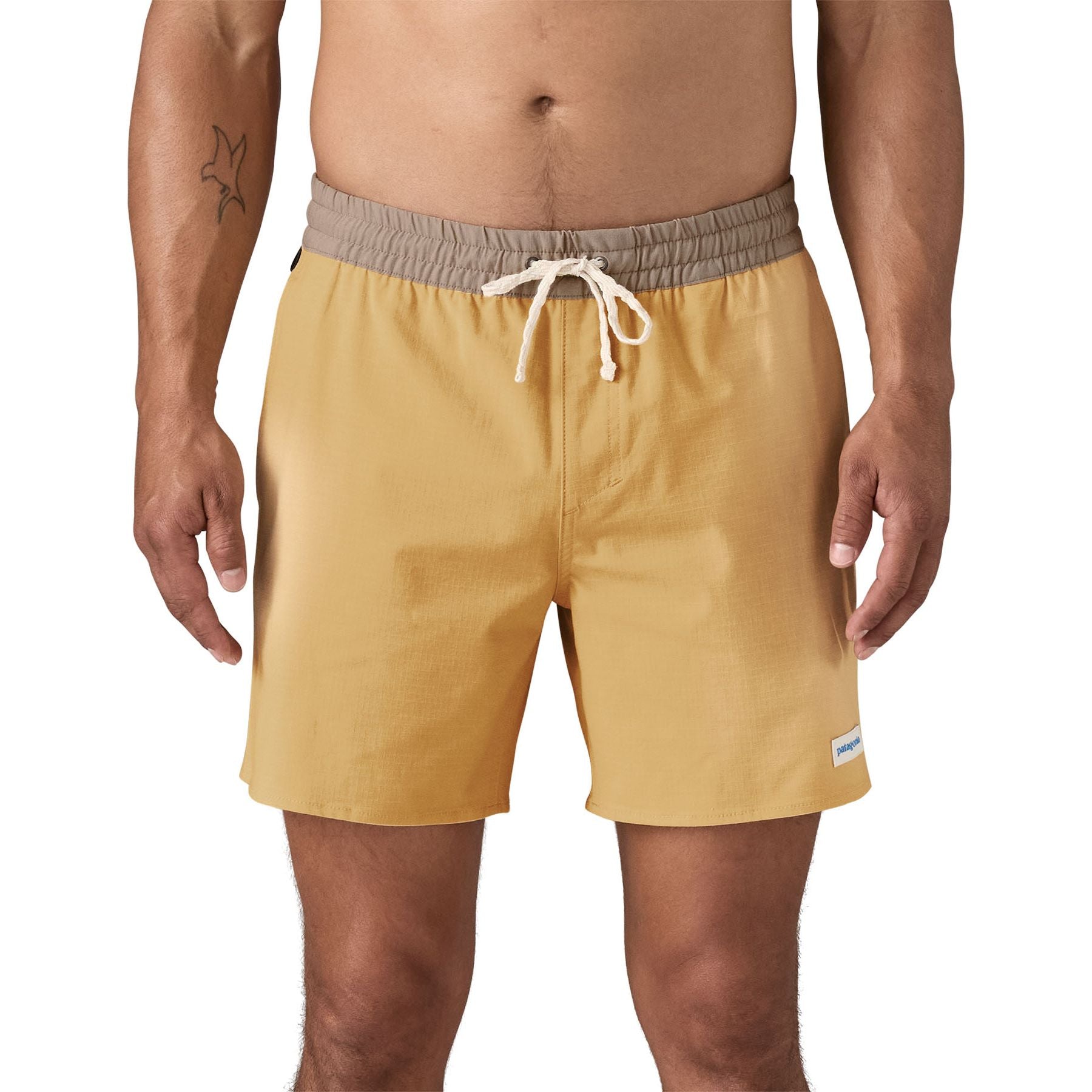 Patagonia Men's Home Waters Volley Shorts - 16in Beeswax Tan Image 03
