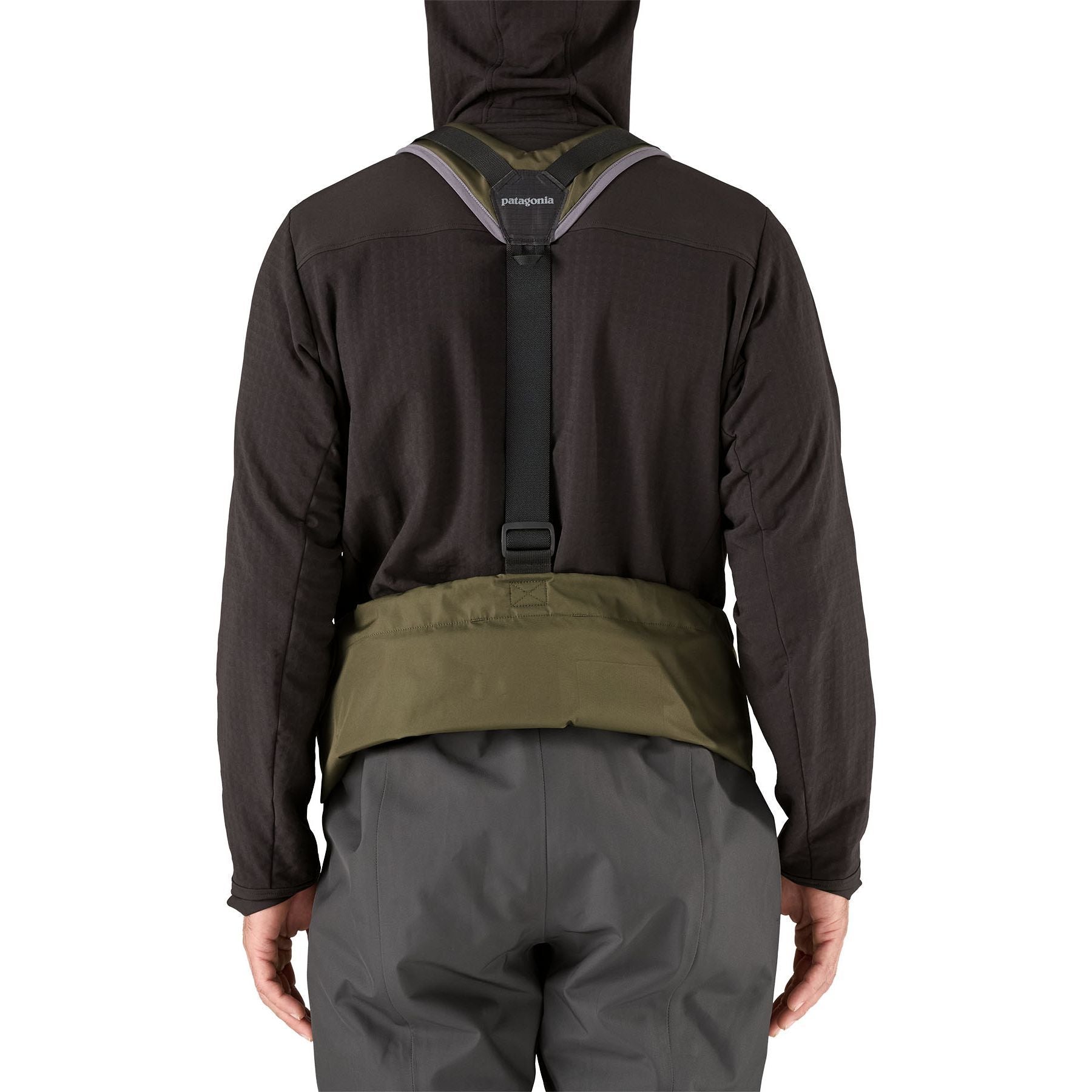 Patagonia Men's Swiftcurrent Expedition Zip Front Waders Basin Green