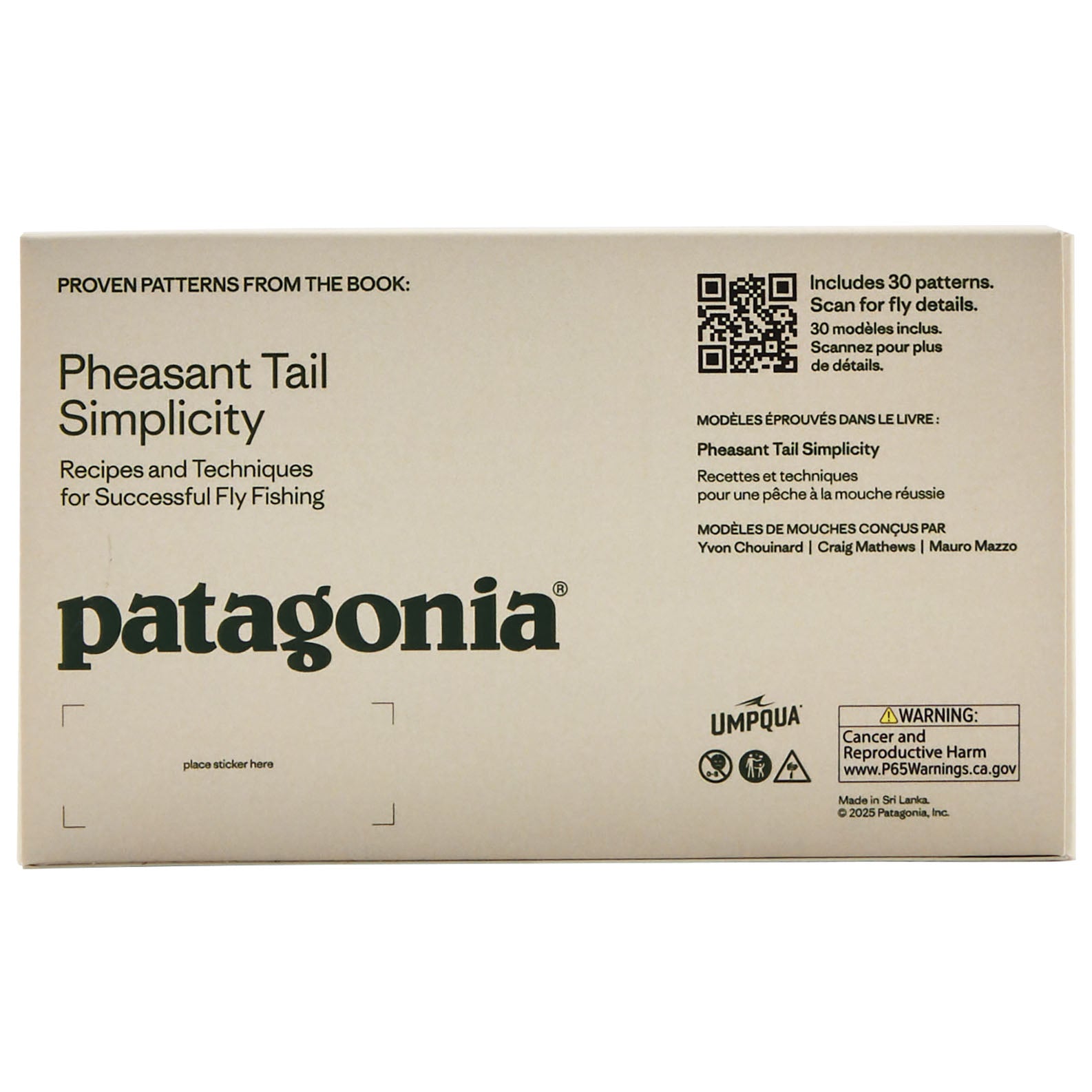 Patagonia Pheasant Tail Simplicity Fly Box Image 03