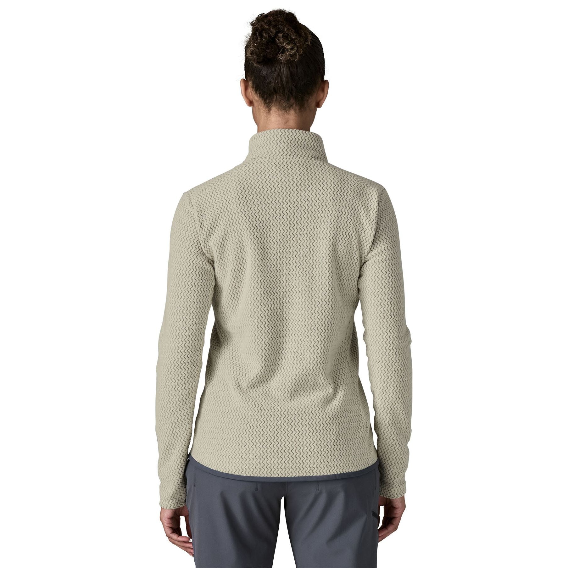 Patagonia Women's R1 Air Jacket Wool White Image 05