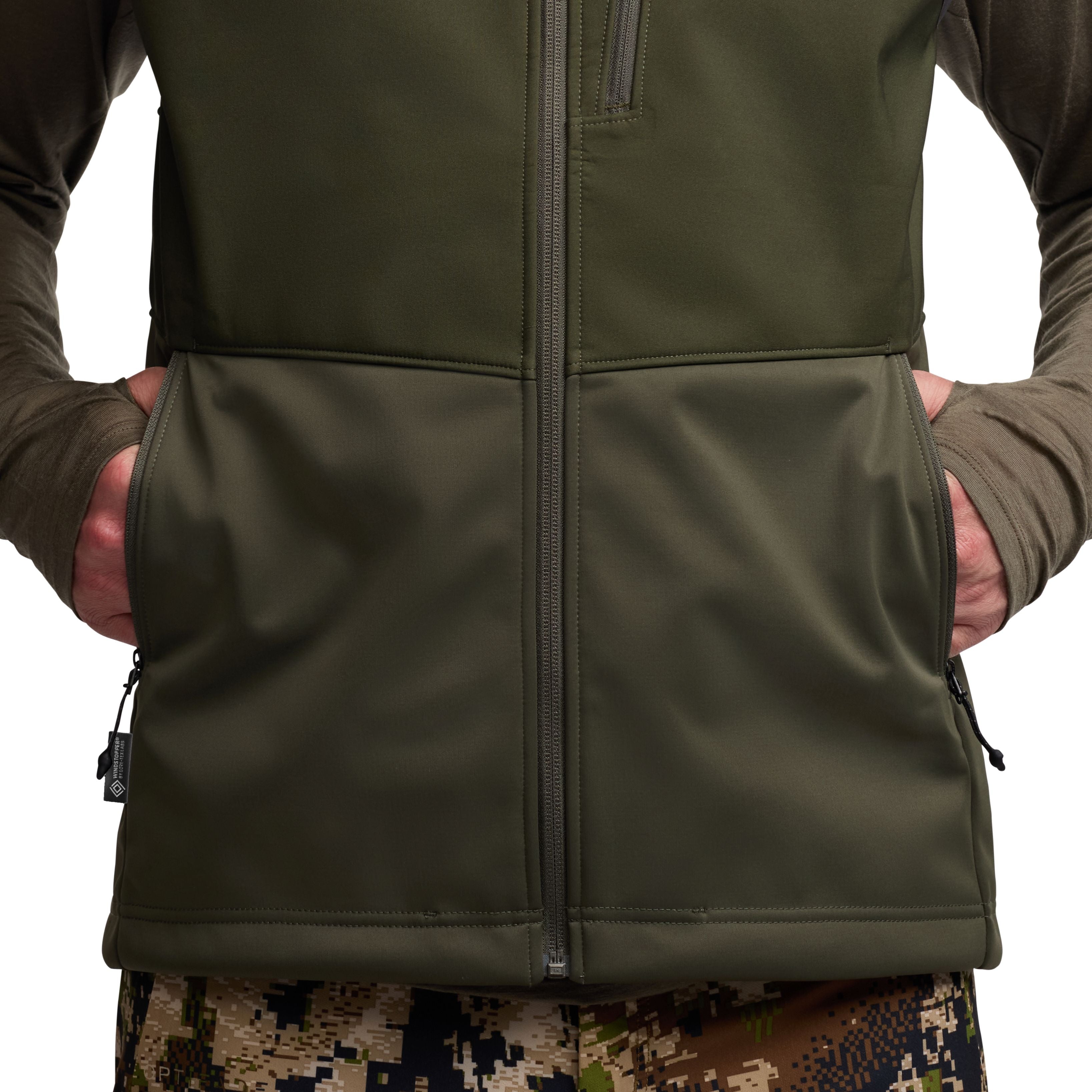 Sitka Jetstream Vest Deep Lichen Image 08