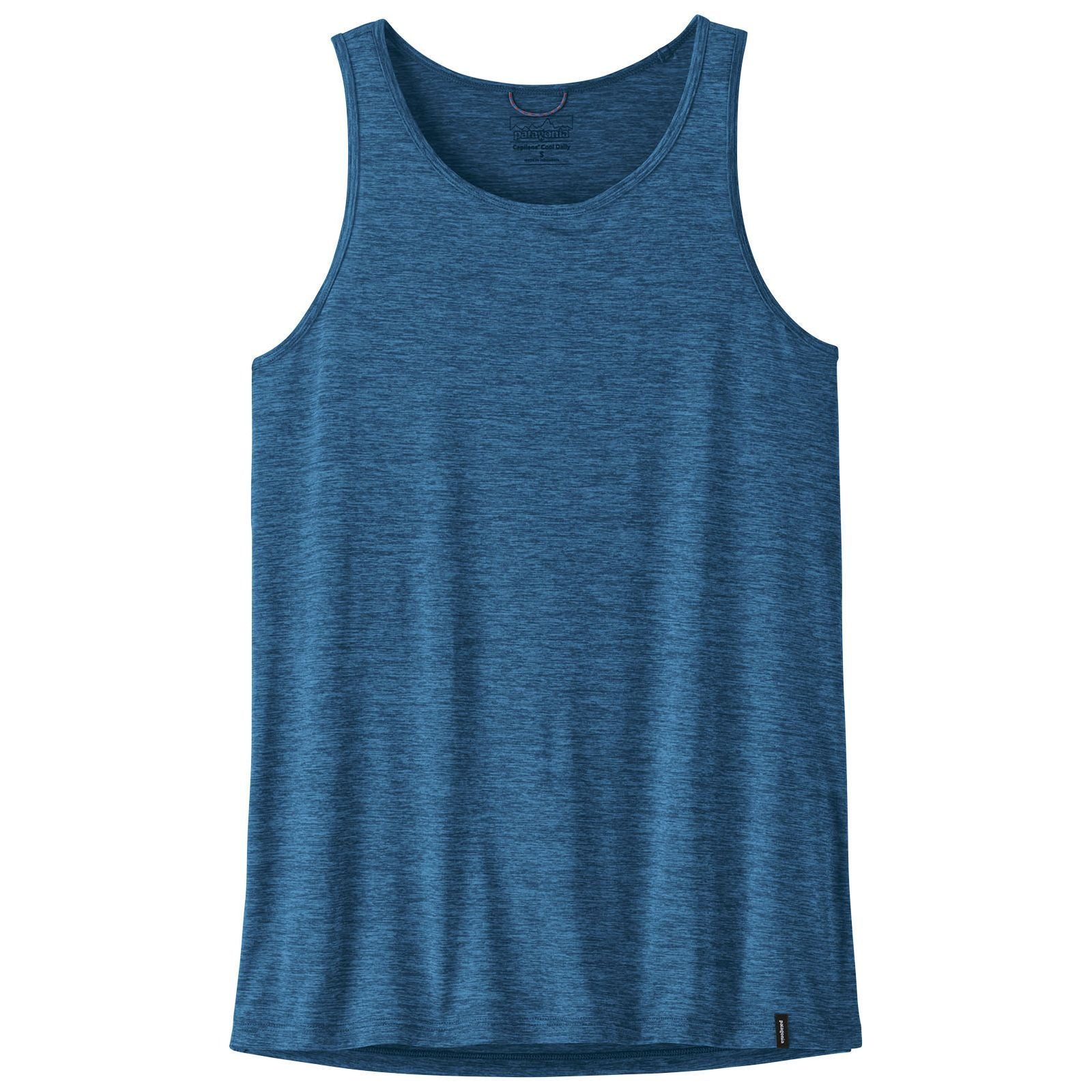 Patagonia Women's Capilene Cool Daily Tank Aquatic Blue - Light Aquatic Blue X-Dye Image 01