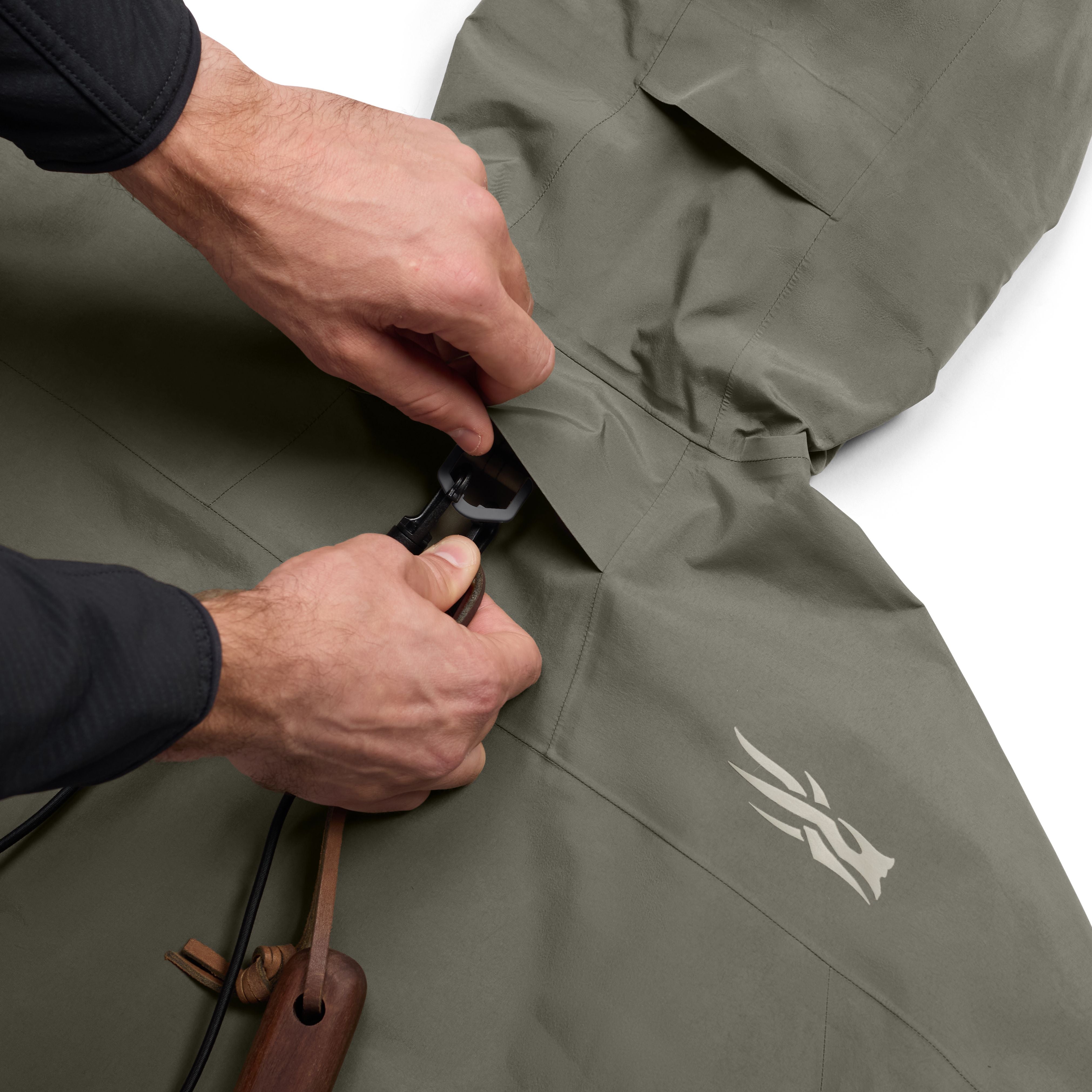 Sitka Stormfront Jacket Bark Brown Image 11